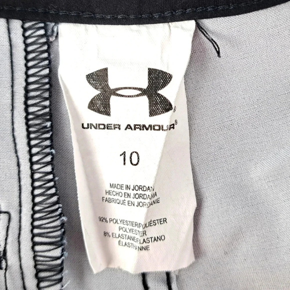 Under Armour Big Boy's Amphibious Shorts, Blue/Black, size 10 - Picture 3 of 5